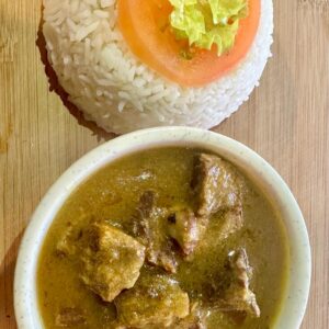 Lamb Curry with Rice