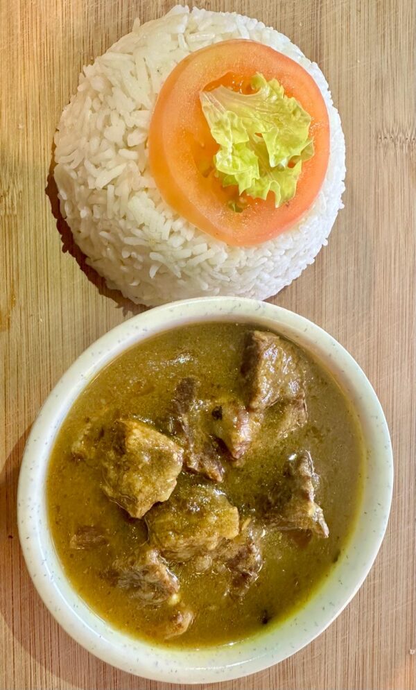 Lamb Curry with Rice